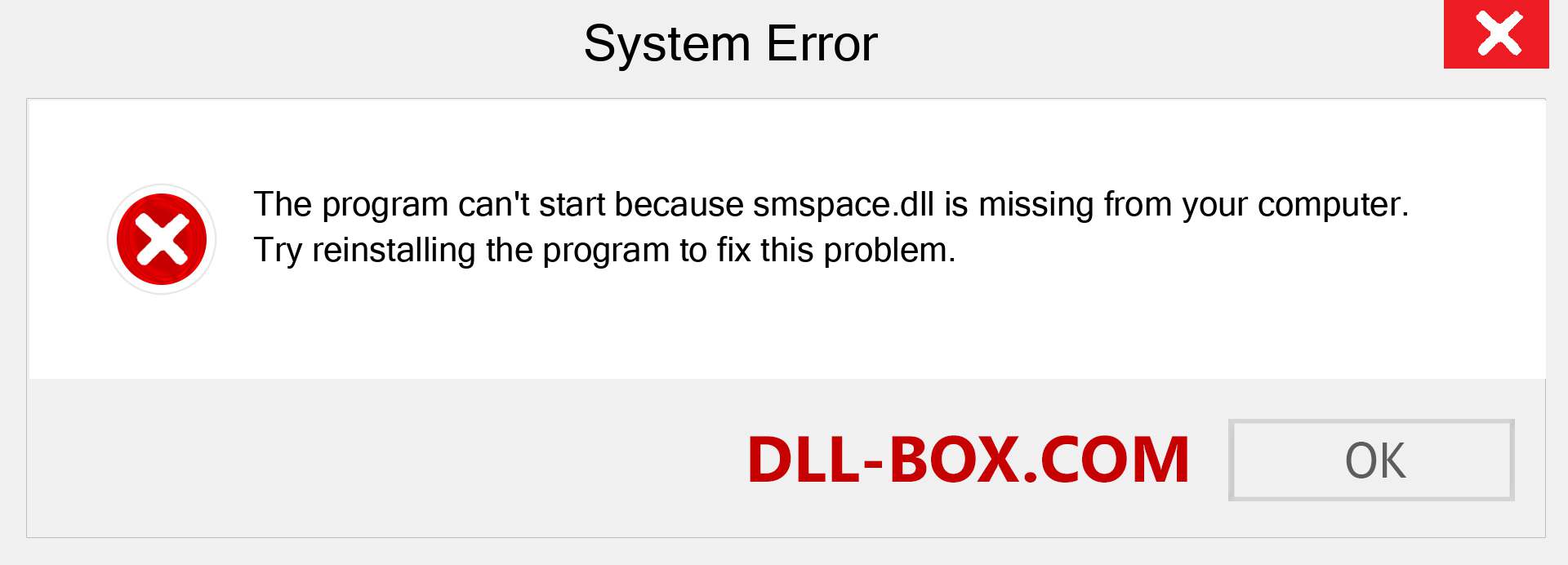  smspace.dll file is missing?. Download for Windows 7, 8, 10 - Fix  smspace dll Missing Error on Windows, photos, images